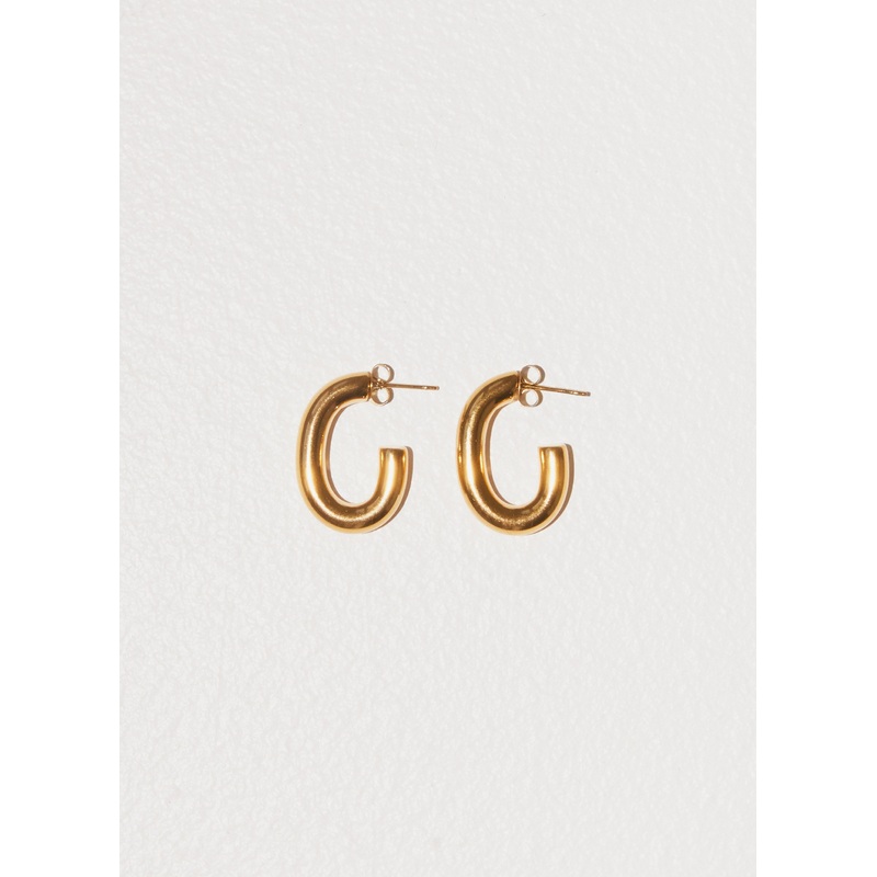 Stardust Hoop Earrings – Gold Gold ONESIZE