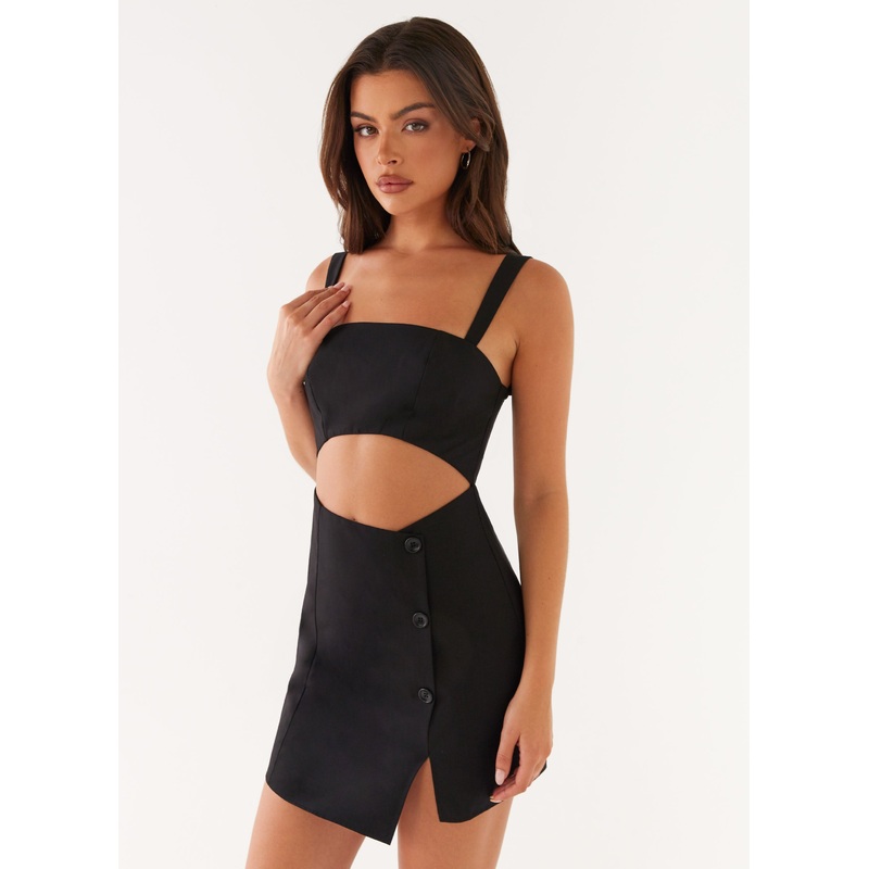 Pia Mini Dress – Black Black US 0