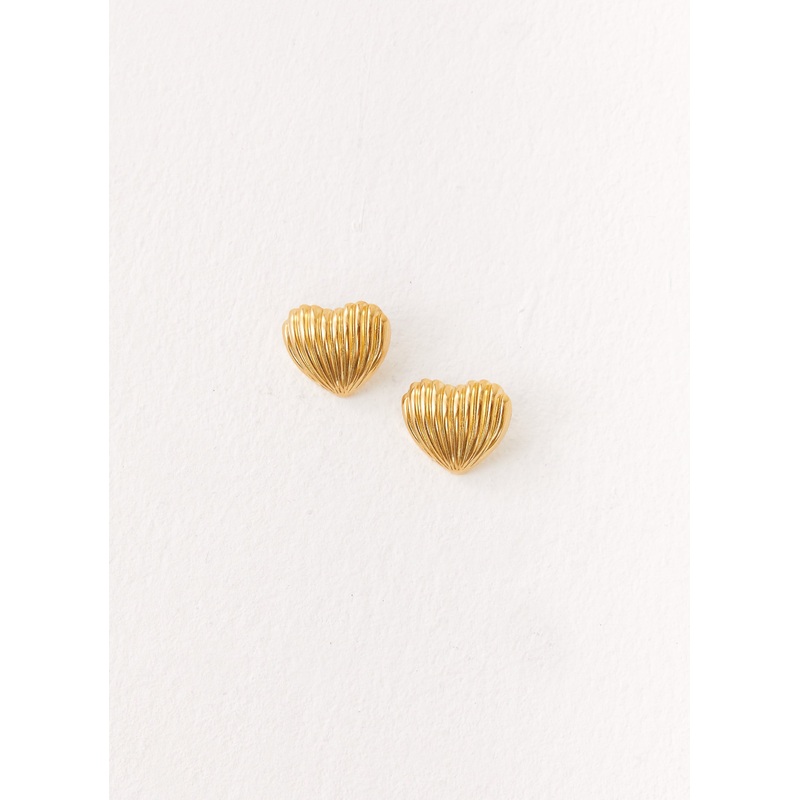 Rahni Earrings – Gold Gold One Size