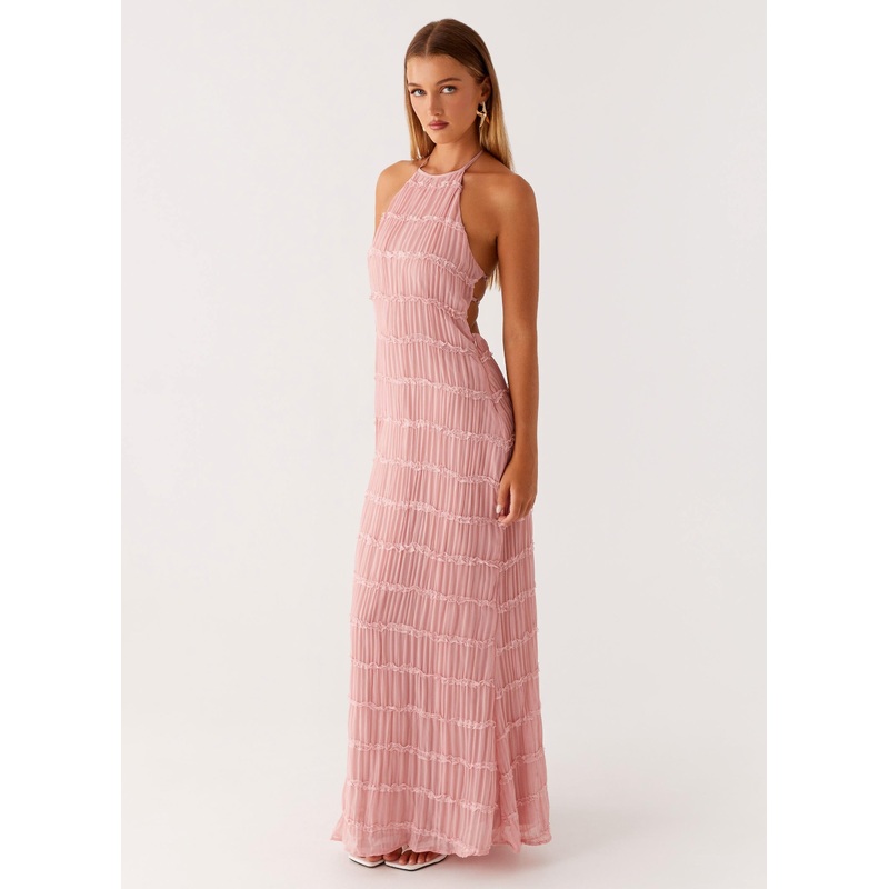 Aullie Maxi Dress – Pink Pink US 0