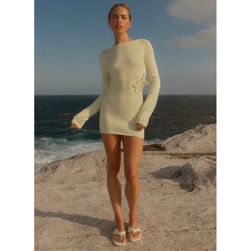 Miriam Knit Mini Dress – Green Green XXS-XS