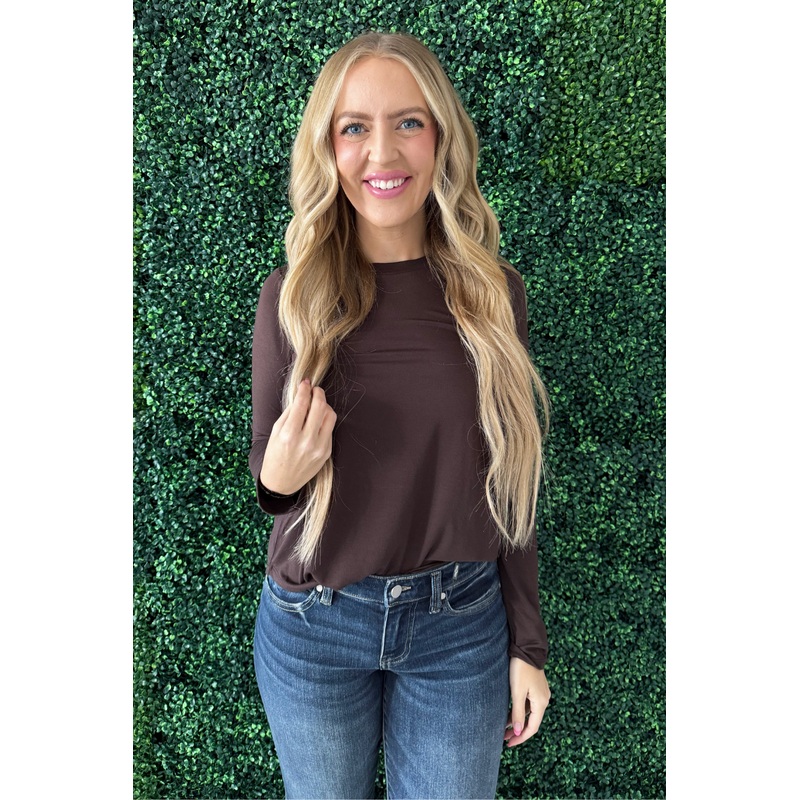 Stassia Top Small Coffee Bean