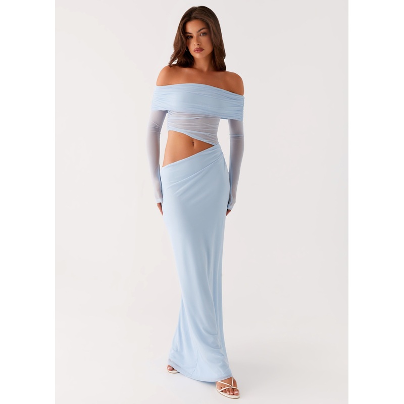 Emery Maxi Dress – Blue Blue US 0