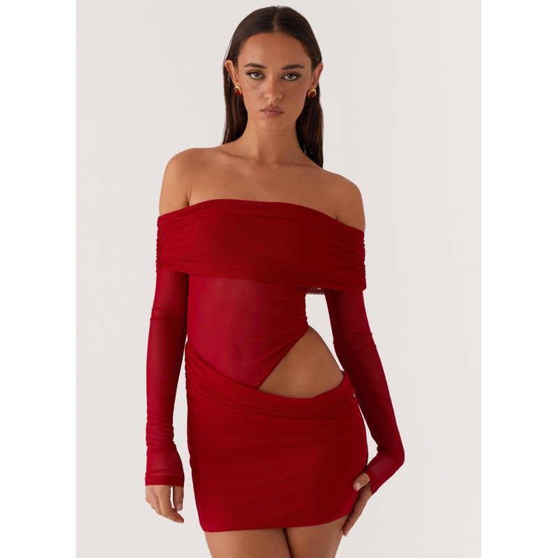 No Doubt Mini Dress – Red Red US 0