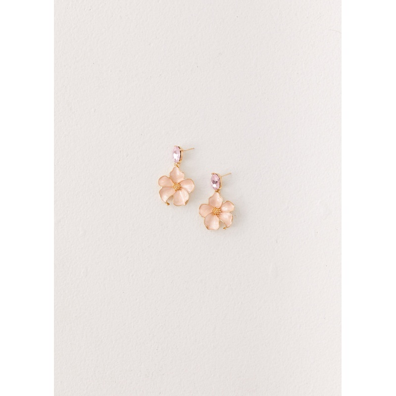 Wendy Earrings – Pink Pink One Size
