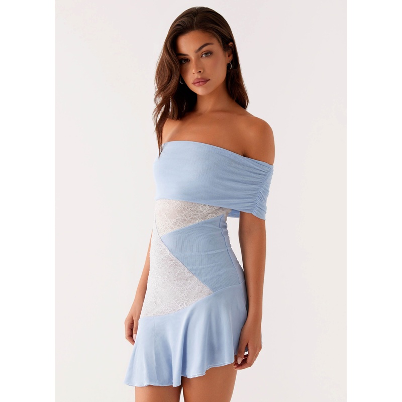 Ocean Road Mini Dress – Blue Blue US 0