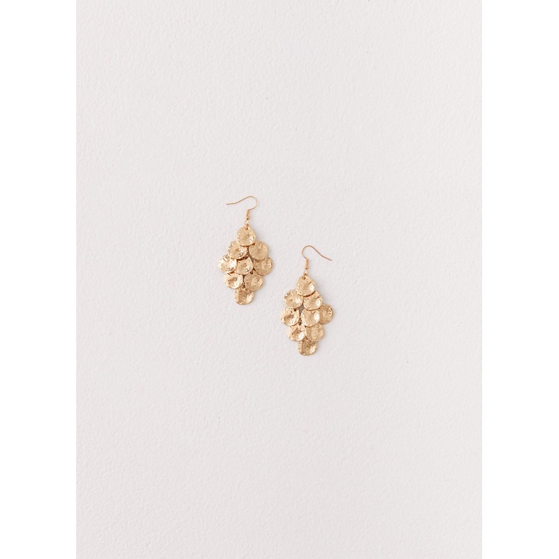 Odyssey Earrings – Gold Gold One Size