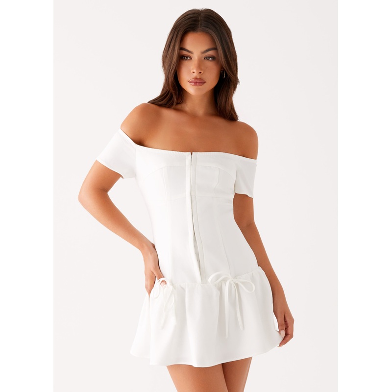 Penny Mini Dress – White White US 0