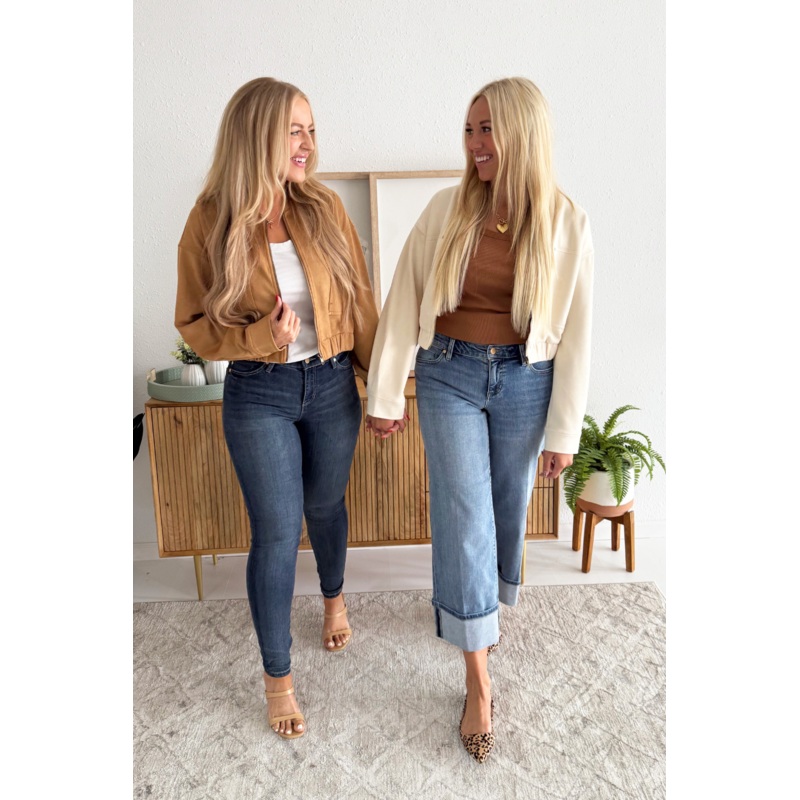 Suede Bomber Jacket Small Ivory