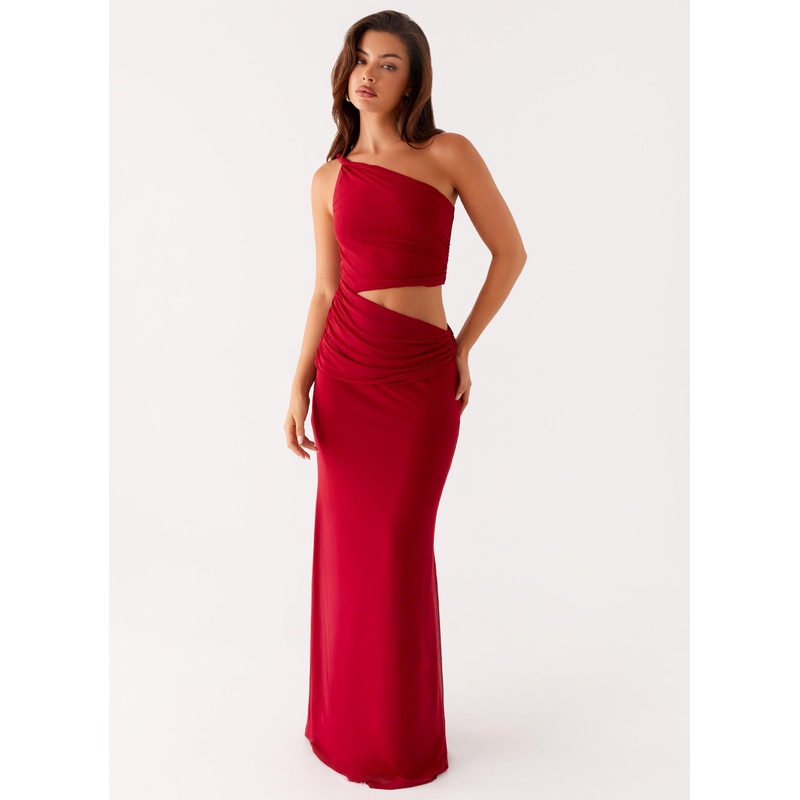 Three Wishes Maxi Dress – Raspberry Raspberry US 0