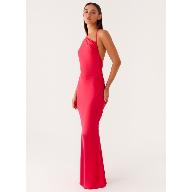 Amari Maxi Dress – Raspberry Raspberry US 0