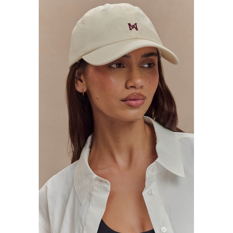 MESHKI Ball Cap – Cream One Size