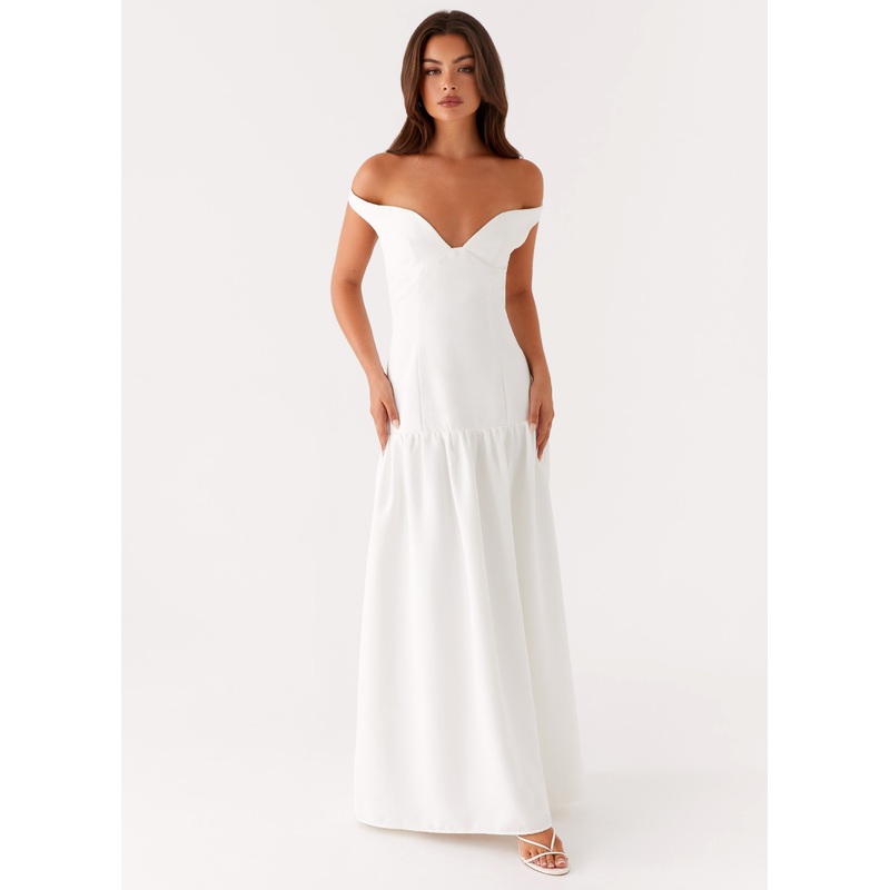 Basel Maxi Dress – White White US 0