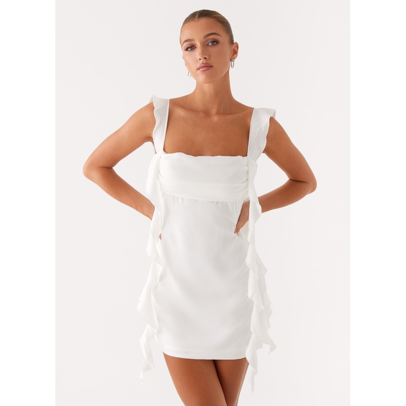 Beckham Mini Dress – White White US 0