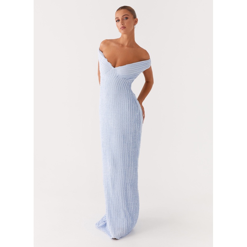 Chantelle Maxi Dress – Blue Blue US 0