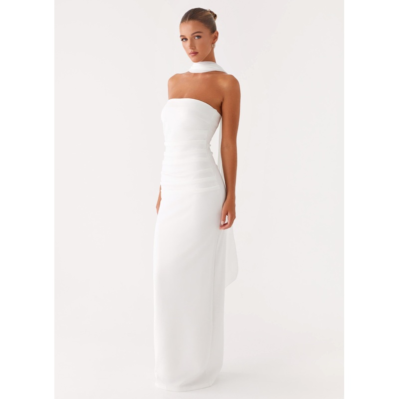 Libra Maxi Dress – White White US 0