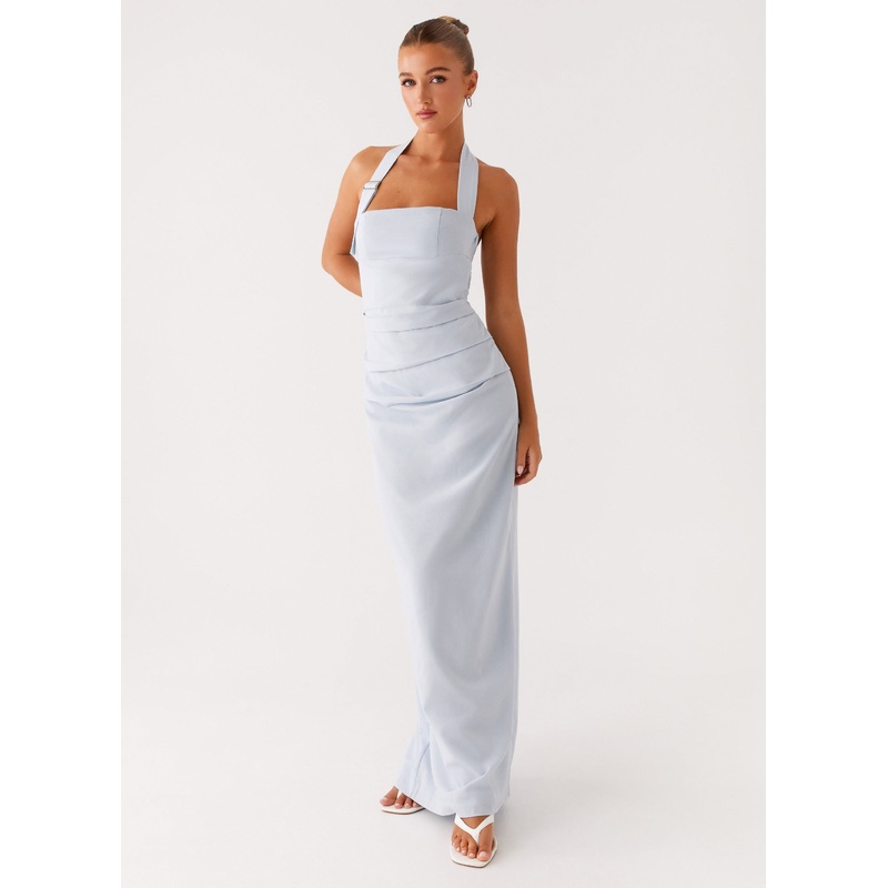 Rumour Has it Maxi Dress – Blue Blue US 0