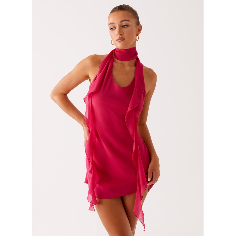 Tanner Mini Dress – Fuchsia Fuchsia US 0