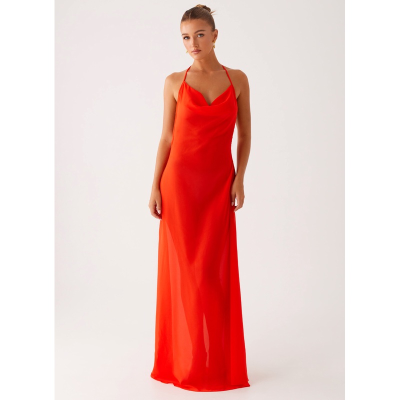 Fantasy Maxi Dress – Orange Orange US 0