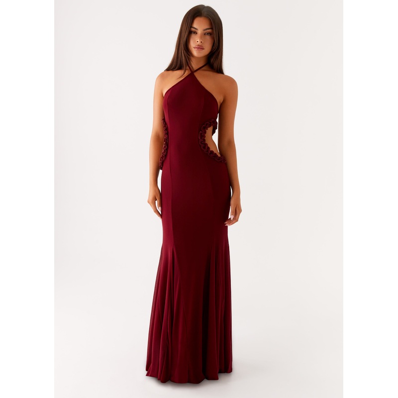 Jemima Maxi Dress – Raspberry Wine Raspberry Wine US 0