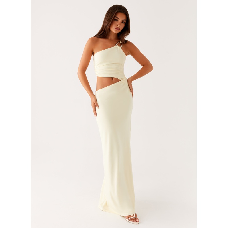 Peta Maxi Dress – Yellow Yellow US 0