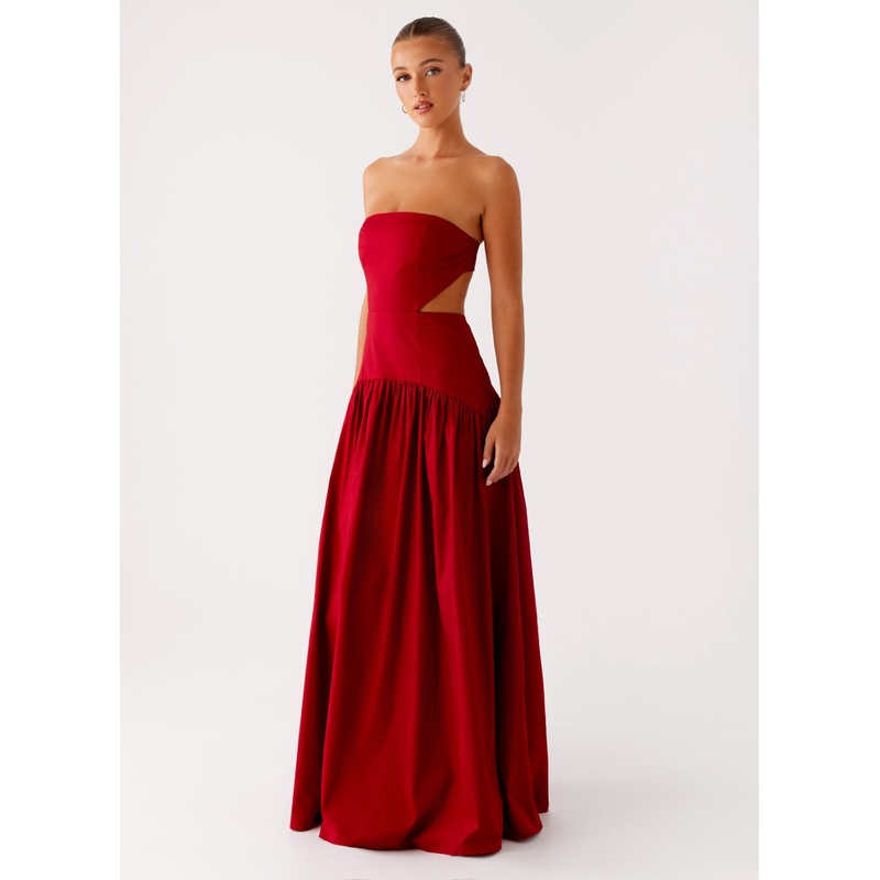 Aamari Maxi Dress – Red Red US 0
