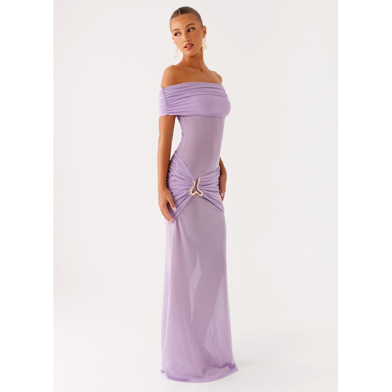 Benji Maxi Dress – Lilac Lilac US 0