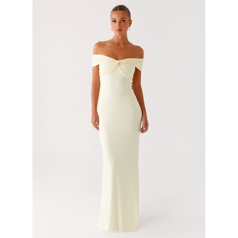 Countless Maxi Dress – Yellow Yellow US 0