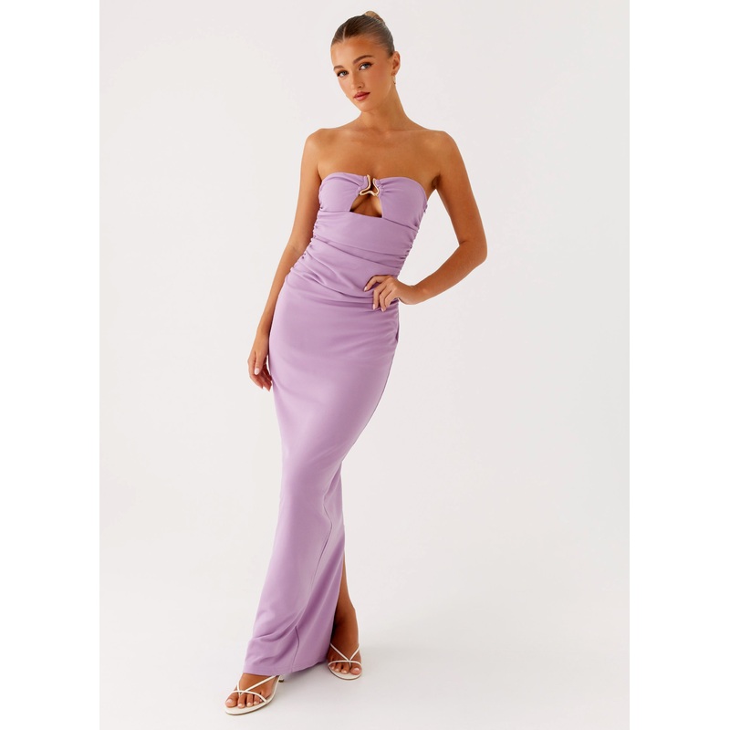 Eryn Maxi Dress – Lilac Lilac US 0
