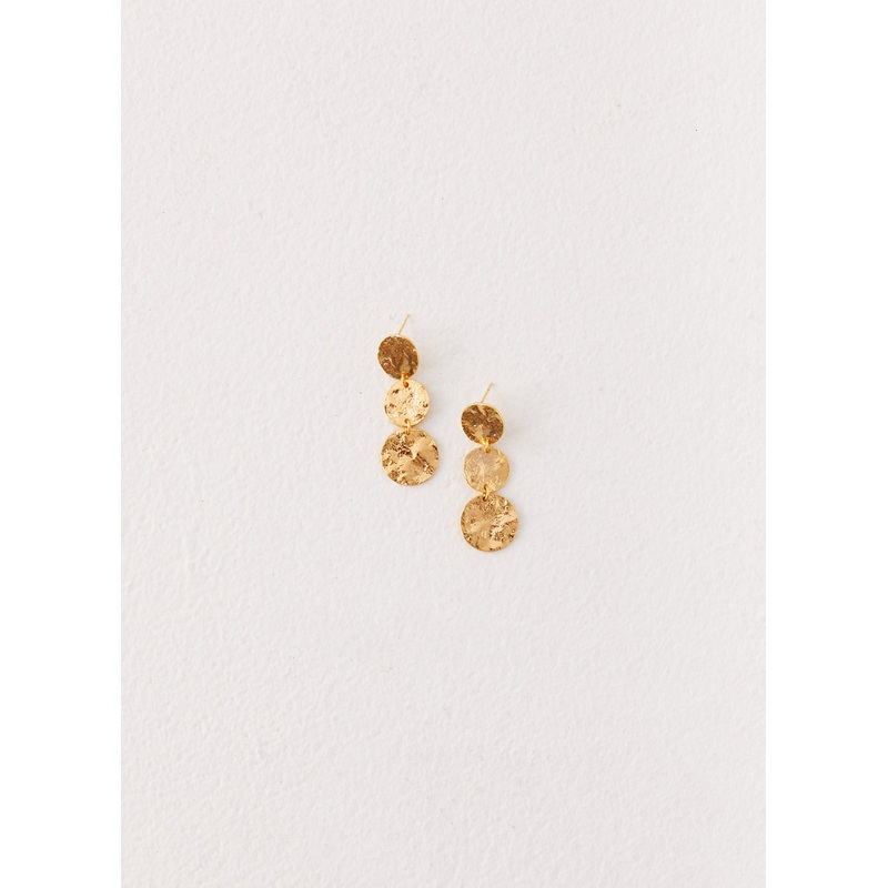 Jana Earrings – Gold Gold One Size