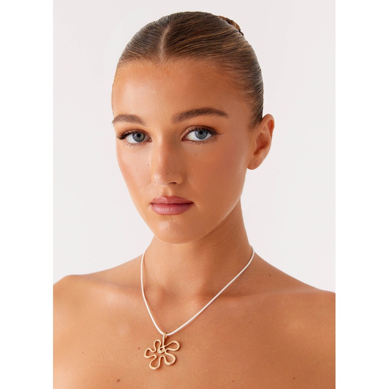Kippa Necklace – Gold Gold One Size