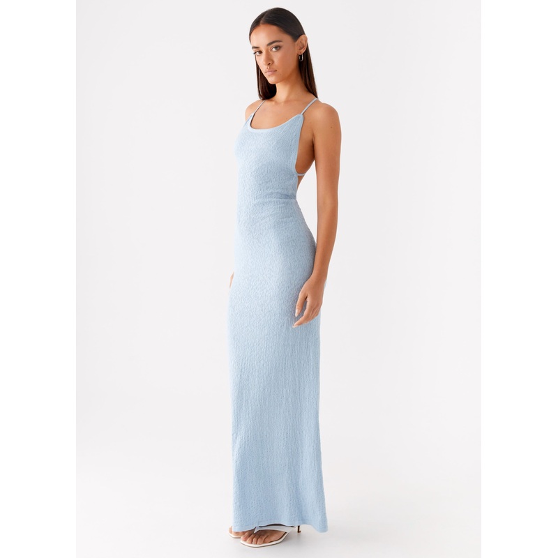 Lopez Maxi Dress – Blue Blue XXS-XS