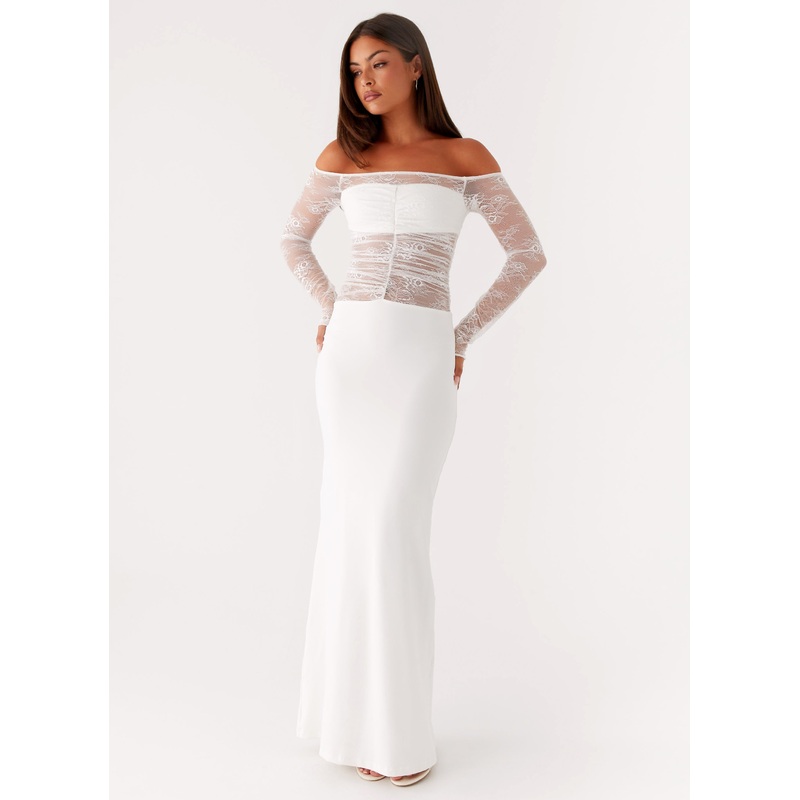 Avi Maxi Dress – White White US 0