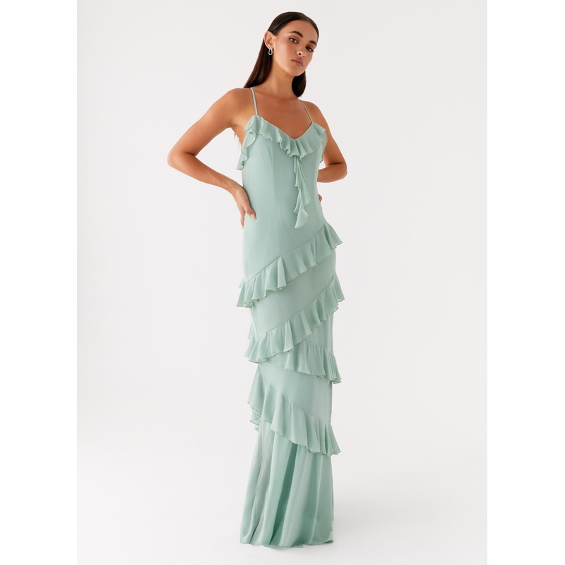 Country Club Maxi Dress – Sage Sage US 0