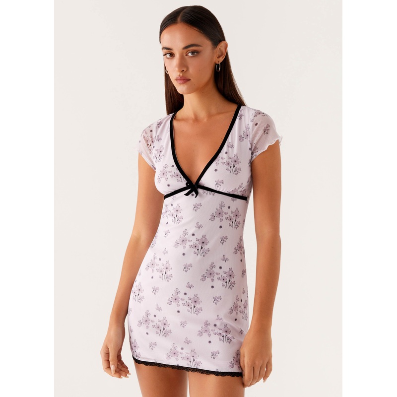 Rocca Mini Dress – Lavender Meadow Lavender Meadow US 0