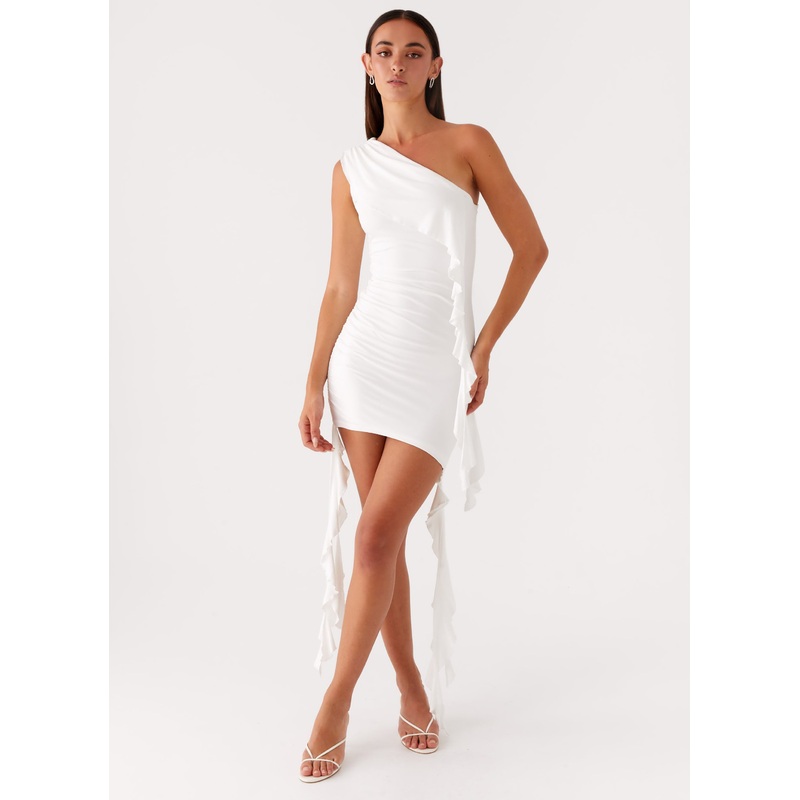 Sandstorm Mini Dress – White White US 0