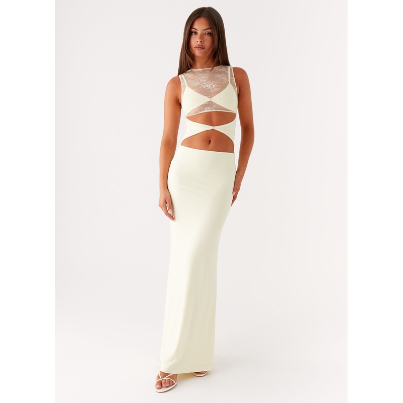 Imperial Maxi Dress – Yellow Yellow US 0