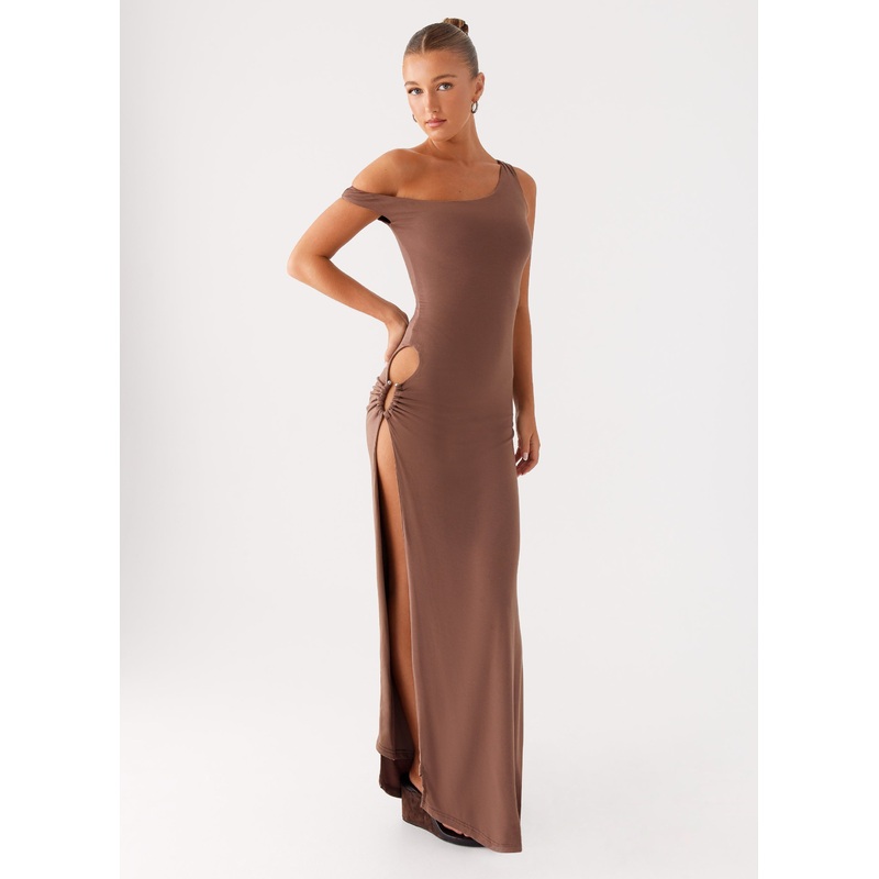 Dalla Maxi Dress – Dark Chocolate Dark Chocolate US 0