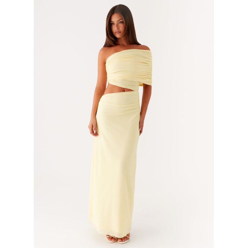 Gillian Maxi Dress – Yellow Yellow US 0