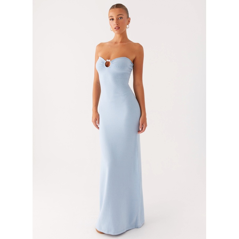 Samson Knit Maxi Dress – Blue Blue XXS-XS