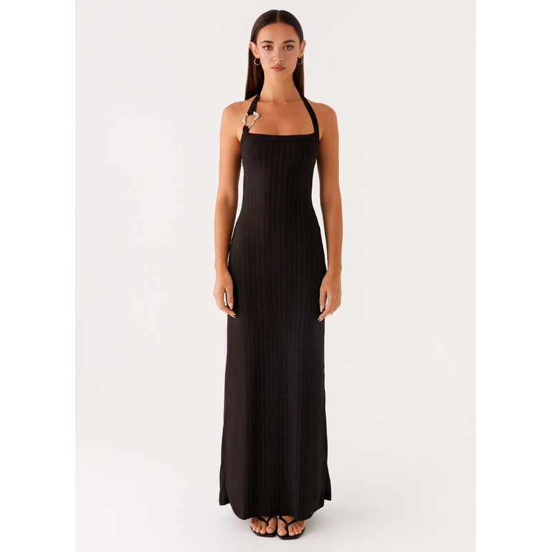 Selene Maxi Dress – Black Black US 0