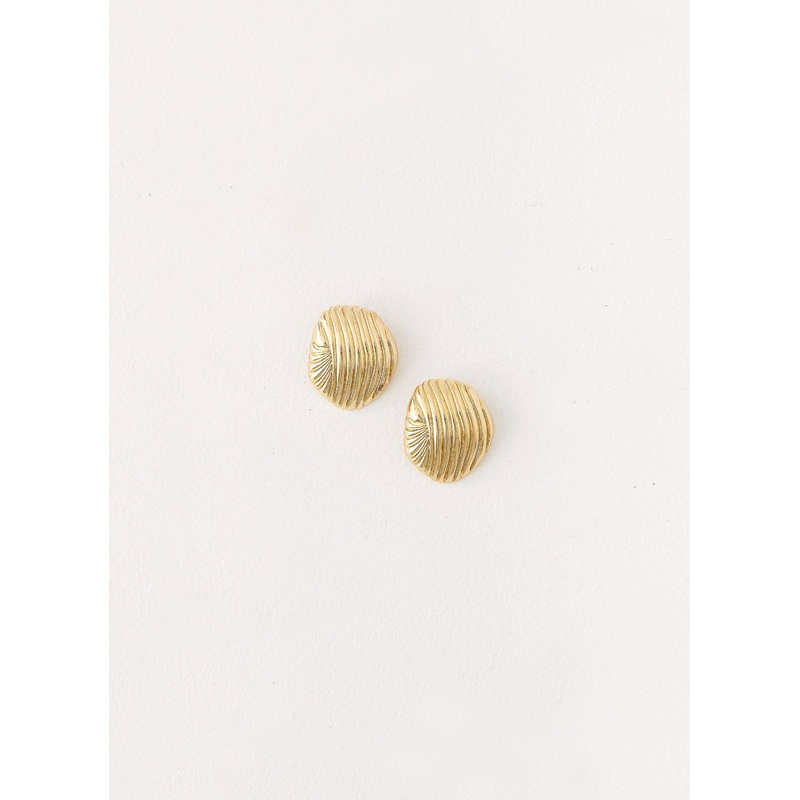 Cici Earrings – Gold Gold One Size