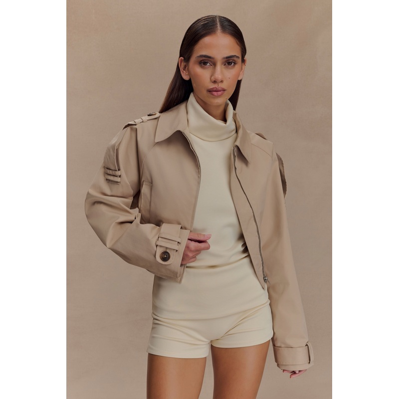 Birdie Fold Over Shorts – Ivory XXS