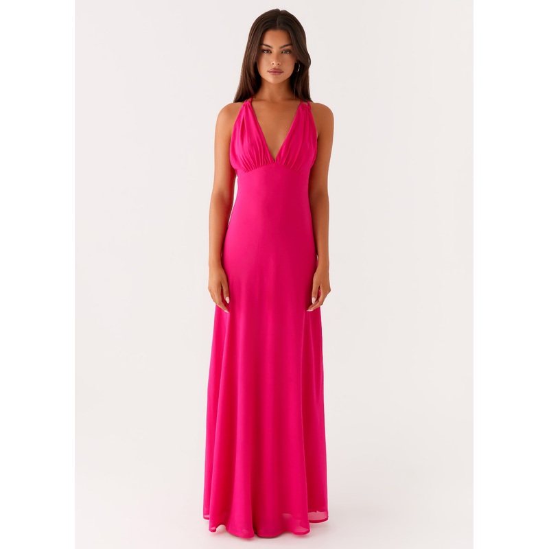 Kacia Maxi Dress – Fuchsia Fuchsia US 0