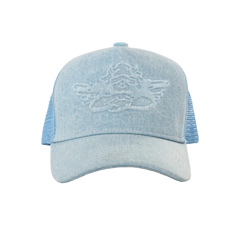Boys Lie Blue Frost Denim Trucker Hat Blue 0907 O/S