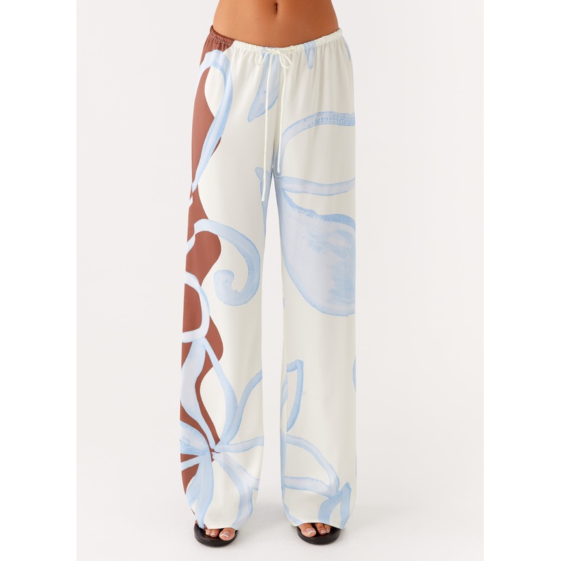 Deacon Low Rise Pants – Bloom Wave Print Bloom Wave Print US 0