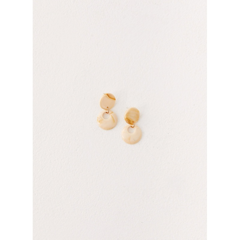 Eraz Earrings – Ivory Ivory One Size