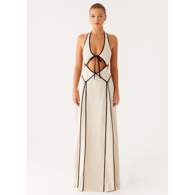 Sonnet Maxi Dress – Oatmeal Oatmeal US 0