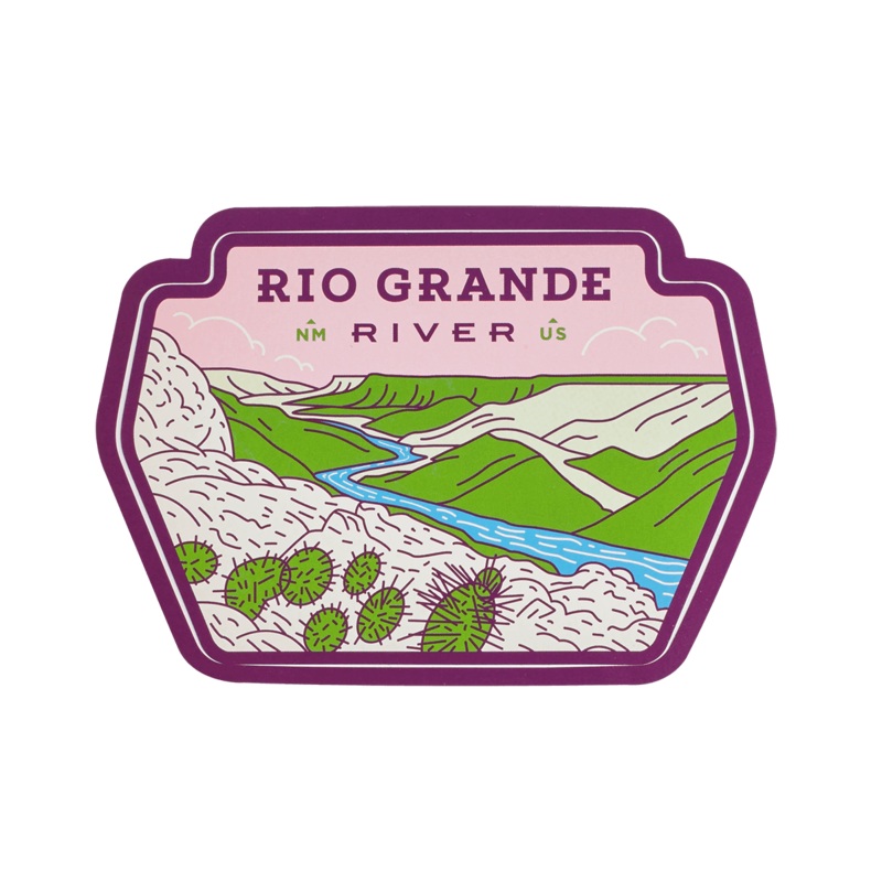 Rio Grande River Sticker