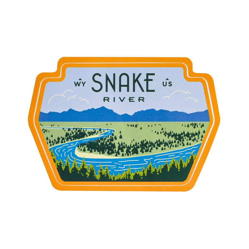 Snake River Sticker